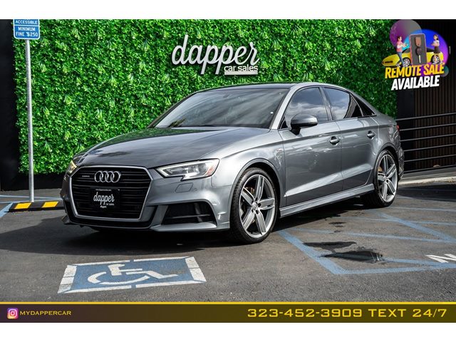 Monsoon Gray Metallic 2017 Audi A3 2.0T quattro Premium Plus Sedan AWD Sedan All-Wheel Drive Automatic