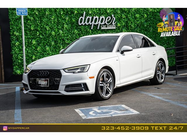Ibis White 2017 Audi A4 Sedan All-Wheel Drive Automatic