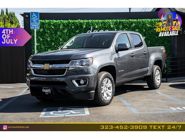 Cyber Gray Metallic 2017 Chevrolet Colorado Pickup Truck Four-Wheel Drive Automatic