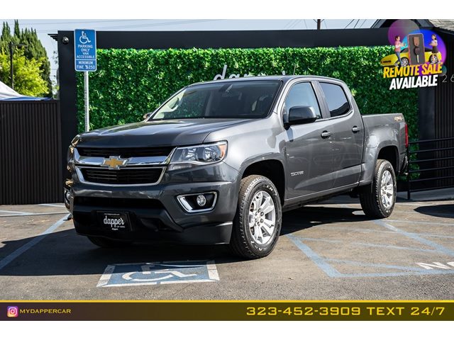 Cyber Gray Metallic 2017 Chevrolet Colorado Pickup Truck Four-Wheel Drive Automatic