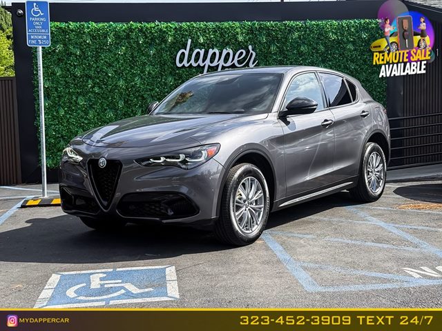 Vesuvio Gray Metallic 2024 Alfa Romeo Stelvio SUV / Crossover Rear-Wheel Drive Automatic