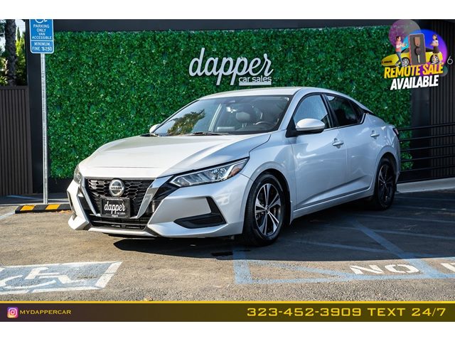 Brilliant Silver Metallic 2020 Nissan Sentra Sedan Front-Wheel Drive Automatic