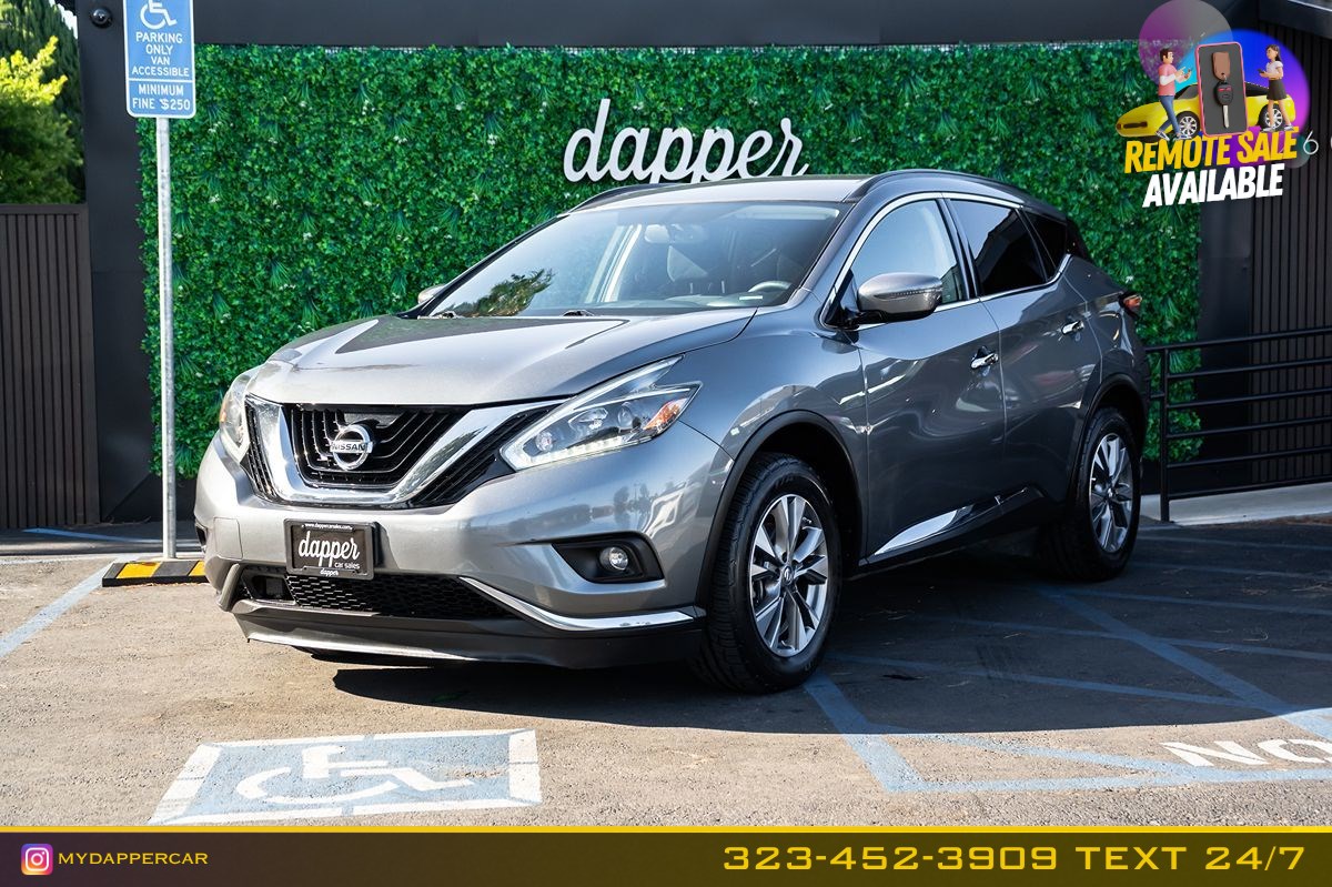 Gray (Gun Metallic) 2018 Nissan Murano SUV / Crossover All-Wheel Drive Automatic