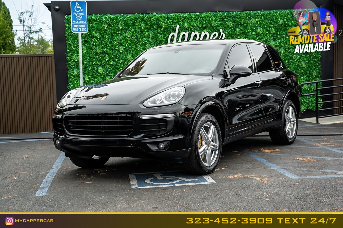 2018 Porsche Cayenne Platinum Edition