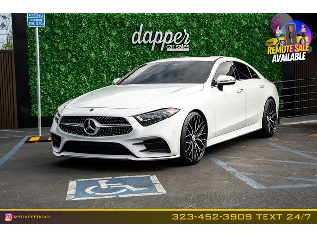 Polar White 2019 Mercedes-Benz CLS Sedan Rear-Wheel Drive Automatic