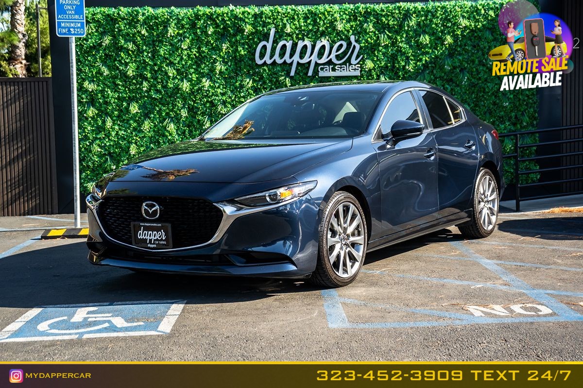Deep Crystal Blue Mica 2021 Mazda MAZDA3 Sedan Front-Wheel Drive Automatic