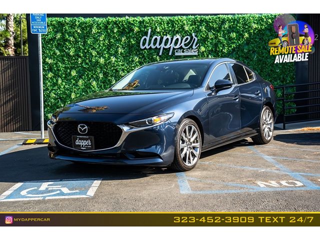 Deep Crystal Blue Mica 2021 Mazda MAZDA3 Sedan Front-Wheel Drive Automatic