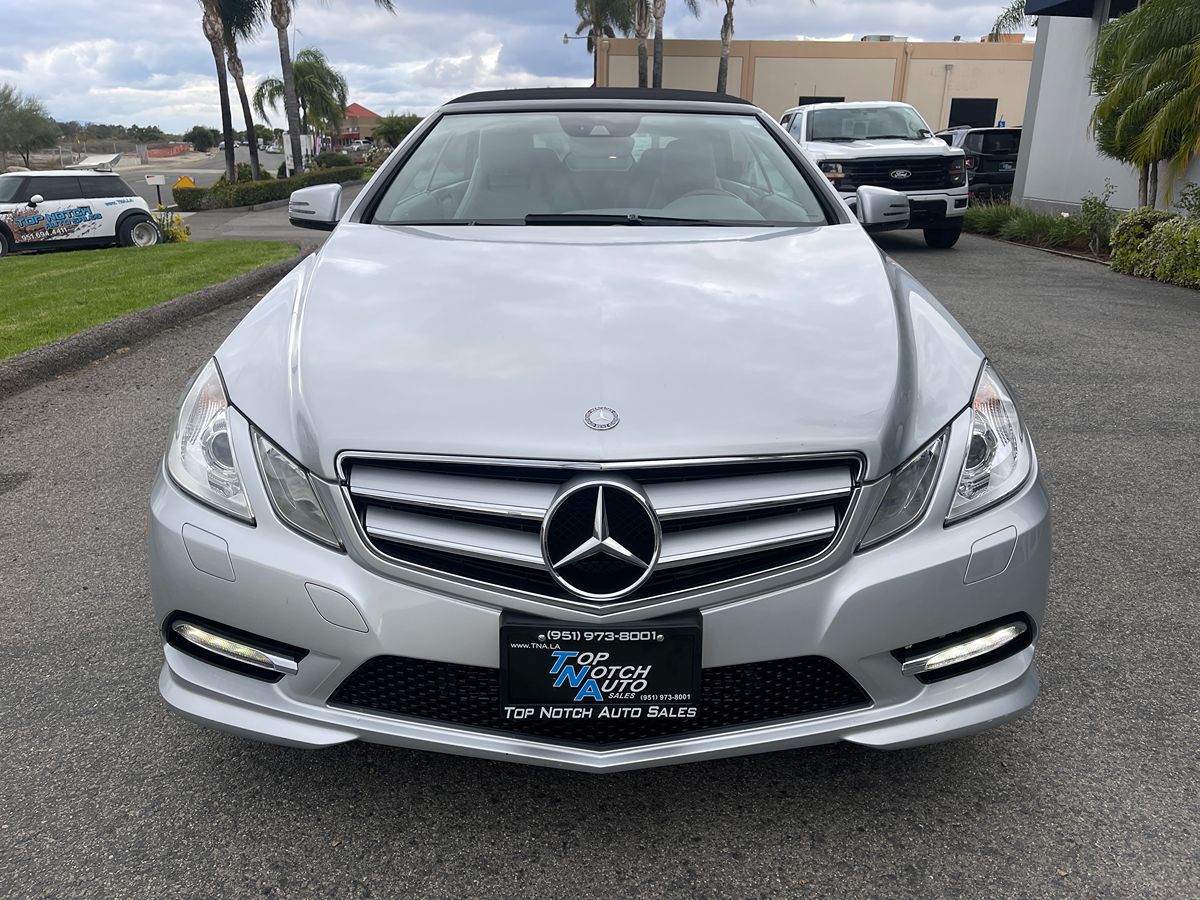 2013 Mercedes Benz E 550 Cabriolet photo 2