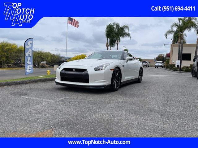 Pearl White 2010 Nissan GT-R Premium Coupe All-Wheel Drive Automatic