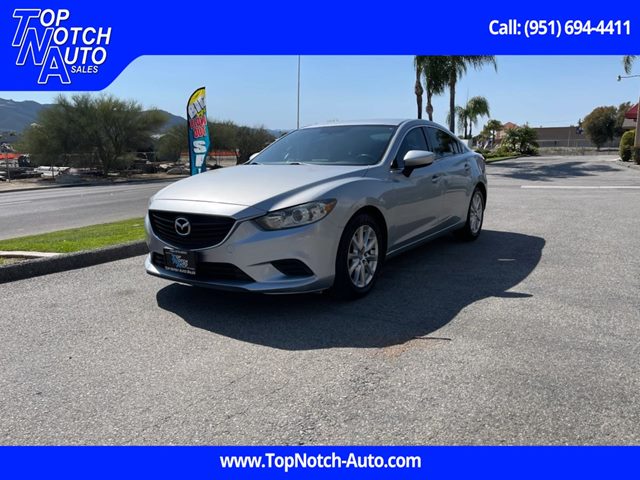 Sonic Silver Metallic 2016 Mazda MAZDA6 i Sport Sedan Front-Wheel Drive Automatic