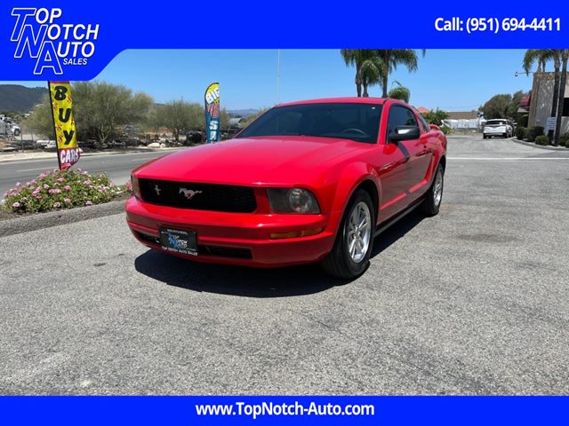 Torch Red 2006 Ford Mustang Coupe Rear-Wheel Drive Manual
