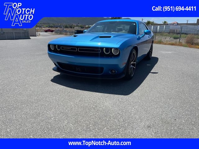 B5 Blue Pearlcoat 2016 Dodge Challenger Coupe Rear-Wheel Drive Automatic