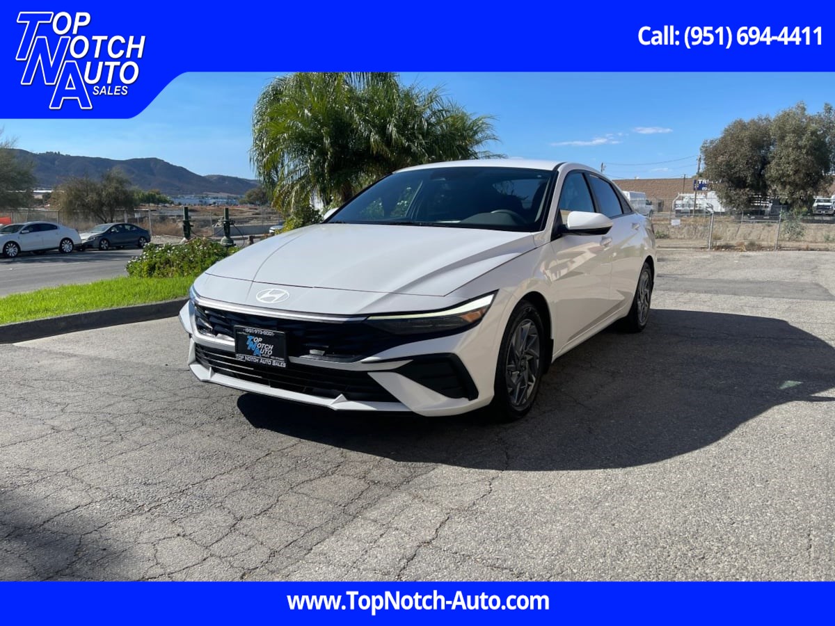 2024 Hyundai Elantra Hybrid Blue