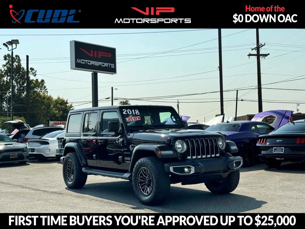 2018 Jeep Wrangler Unlimited Sahara