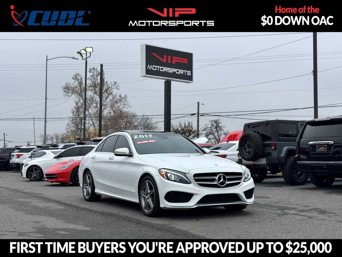 2017 Mercedes-Benz C 300 4MATIC Sedan with Luxury Pkg