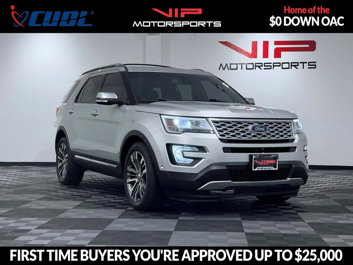 2016 Ford Explorer Platinum 4WD