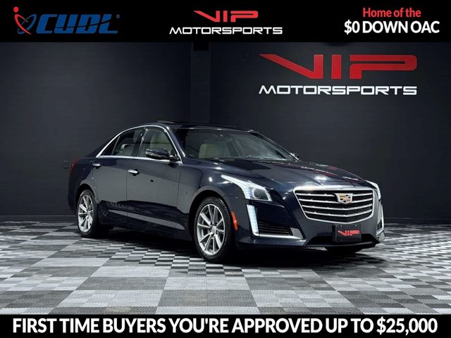 Dark Adriatic Blue Metallic 2019 Cadillac CTS 2.0T Luxury AWD Sedan All-Wheel Drive Automatic