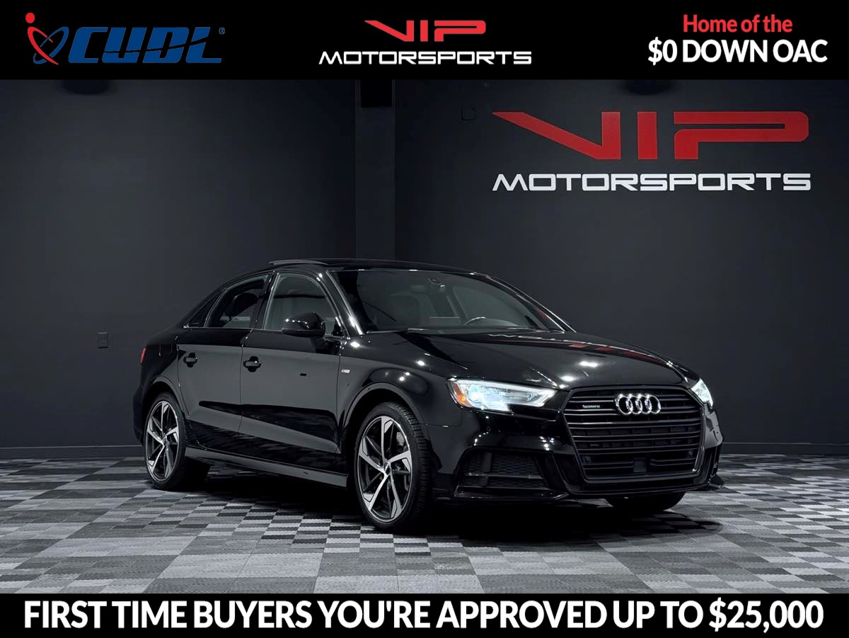 2020 Audi A3 45 TFSI quattro S Line Premium Sedan AWD