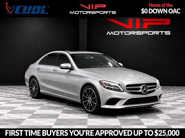 Iridium Silver Metallic 2020 Mercedes-Benz C-Class Sedan Rear-Wheel Drive Automatic