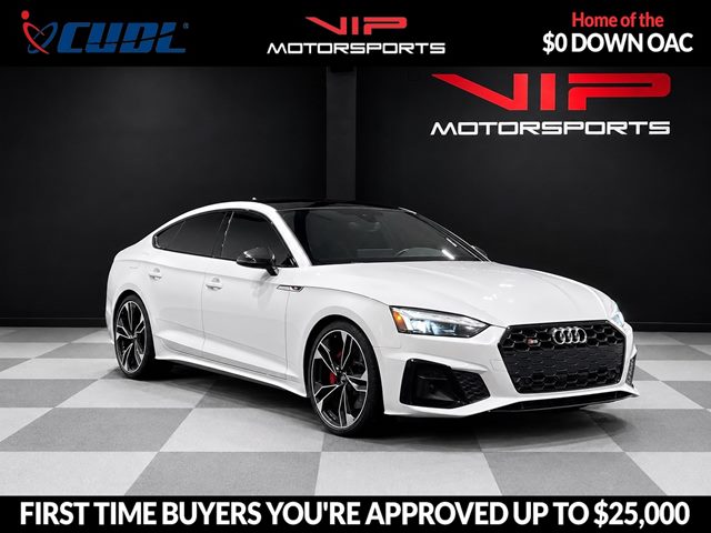 Glacier White Metallic 2020 Audi S5 Sportback Sedan All-Wheel Drive Automatic