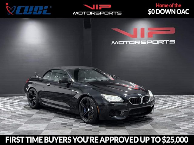 Black Sapphire Metallic 2014 BMW M6 Convertible Rear-Wheel Drive Automatic
