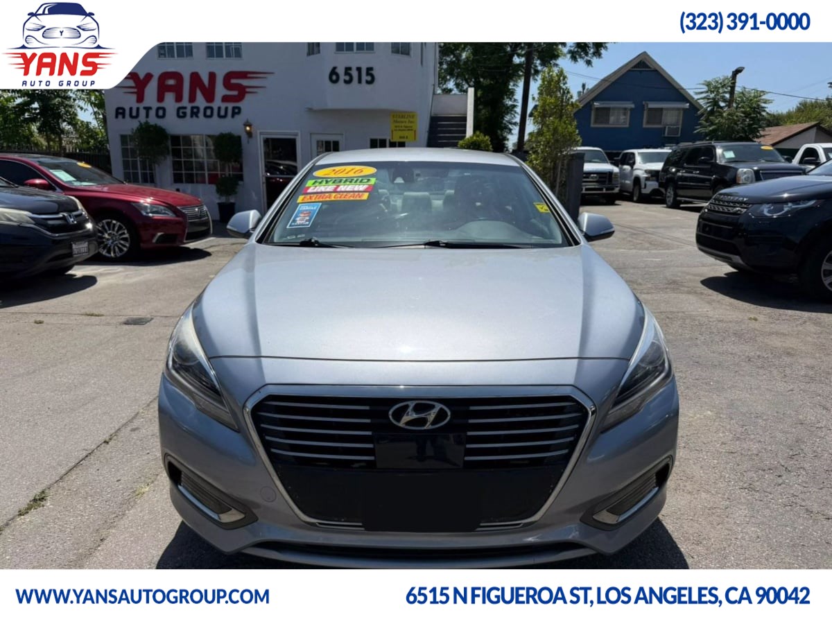 2016 Hyundai Sonata Plug-In Hybrid Limited photo 2