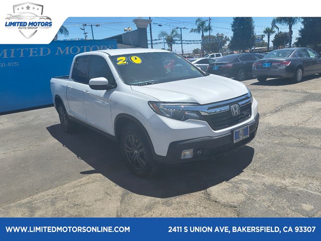 Platinum White Pearl 2020 Honda Ridgeline Sport AWD Pickup Truck All-Wheel Drive Automatic