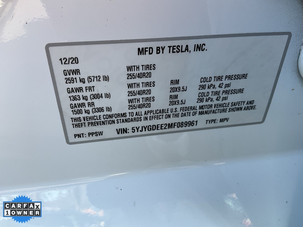 2021 Tesla Model Y Long Range photo 20