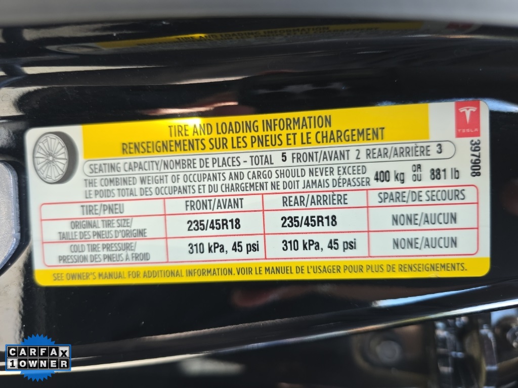 2019 Tesla Model 3 Standard Range Plus photo 17