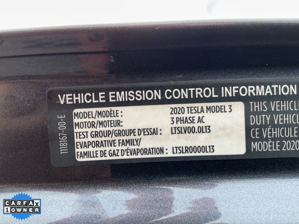 2020 Tesla Model 3 Standard Range Plus photo 7