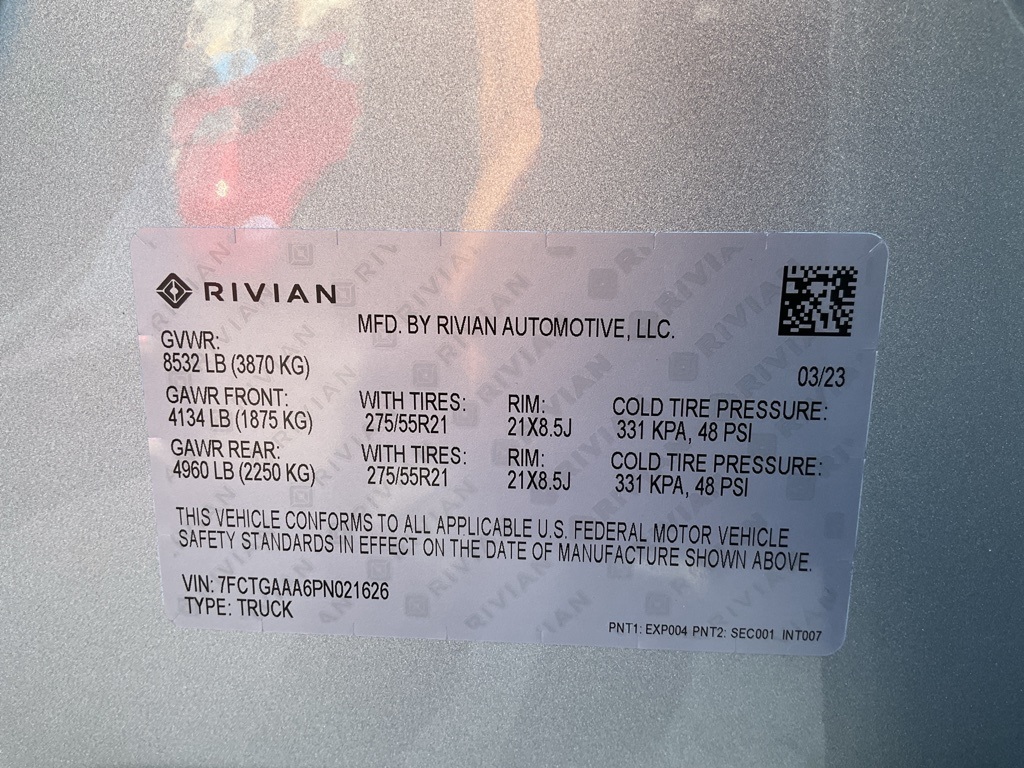 2023 Rivian R1T Adventure photo 19