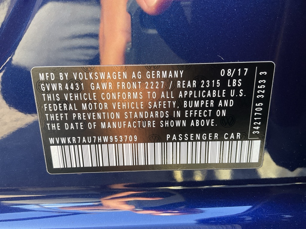 2017 Volkswagen e-Golf SE photo 19