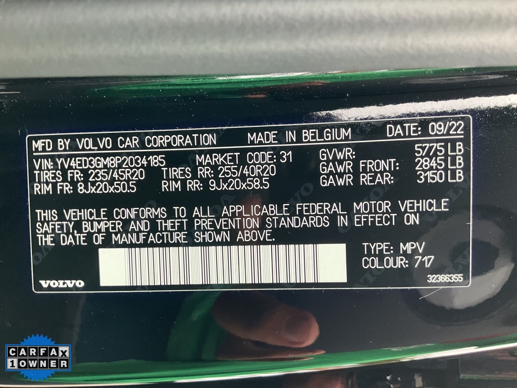 2023 Volvo C40 Recharge Ultimate photo 16