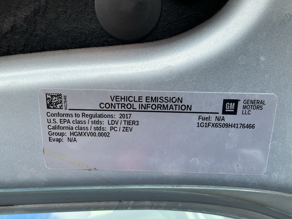 2017 Chevrolet Bolt EV Premier photo 10