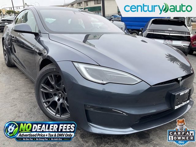 Midnight Silver Metallic 2022 Tesla Model S Sedan All-Wheel Drive Automatic