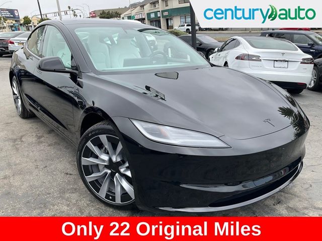 Diamond Black 2026 Tesla Model 3 Premium RWD Sedan Automatic
