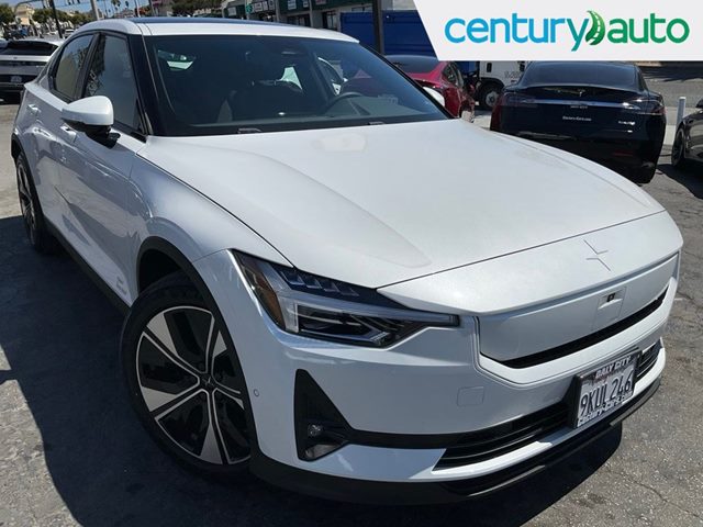 White (Snow Metallic) 2024 Polestar 2 Long Range Dual Motor AWD Sedan All-Wheel Drive Automatic