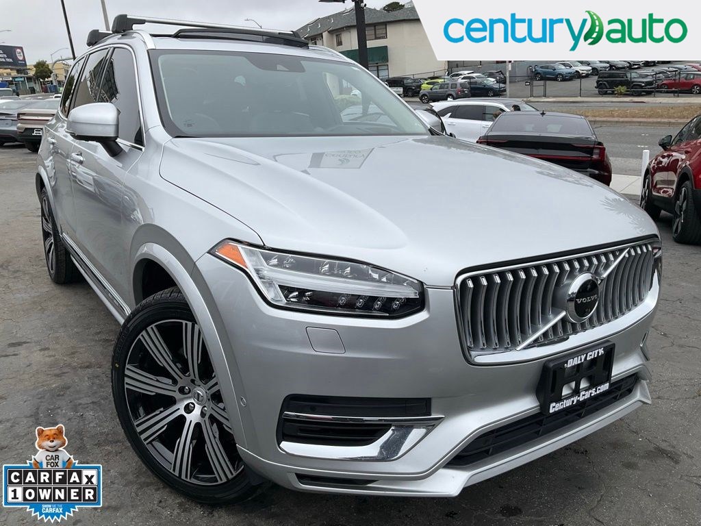 Bright Silver Metallic 2022 Volvo XC90 SUV / Crossover All-Wheel Drive Automatic