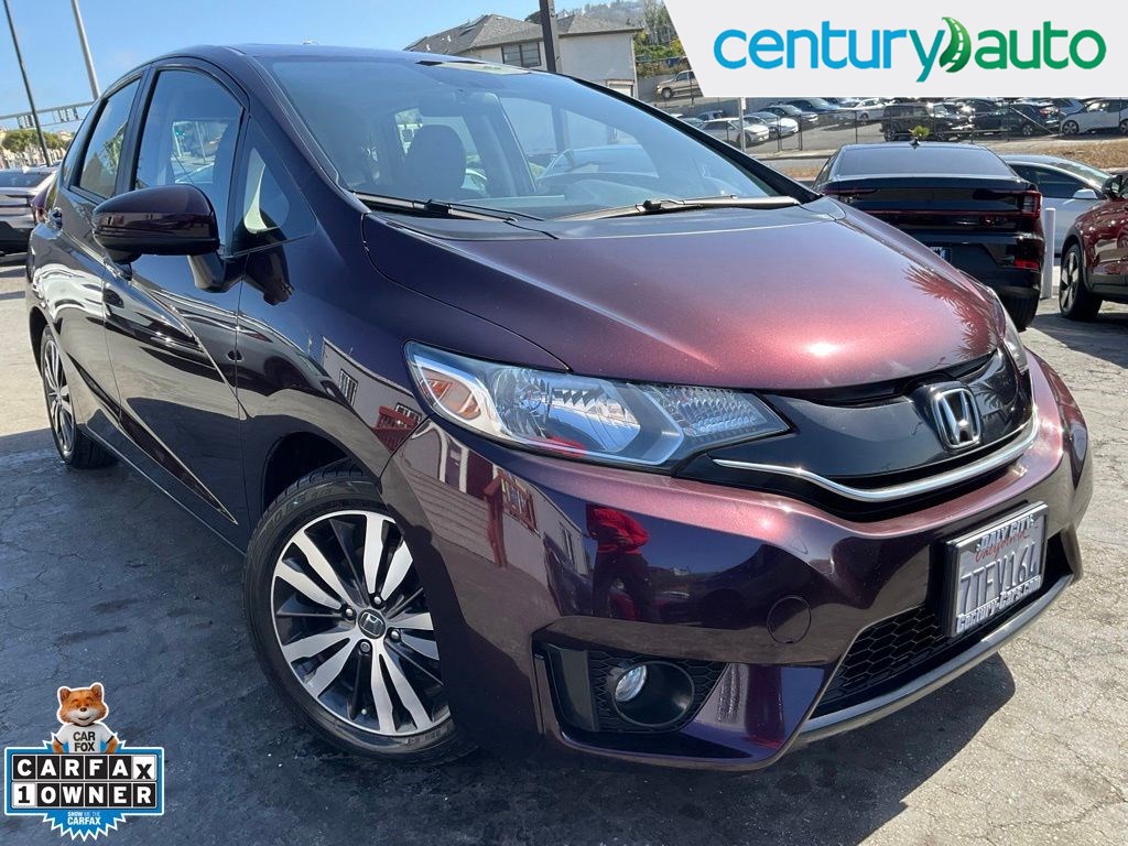 Passion Berry Pearl 2016 Honda Fit Hatchback Front-Wheel Drive Automatic