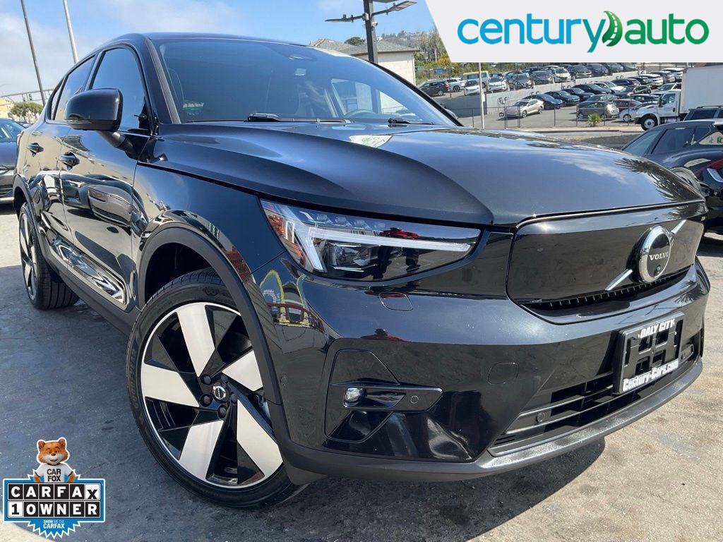 Onyx Black Metallic 2023 Volvo C40 Recharge SUV / Crossover All-Wheel Drive Automatic