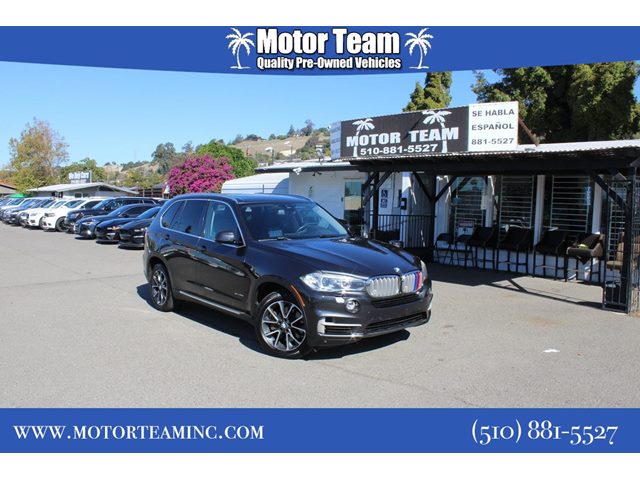 Gray (Dark Graphite Metallic) 2016 BMW X5 xDrive50i AWD SUV / Crossover All-Wheel Drive Automatic