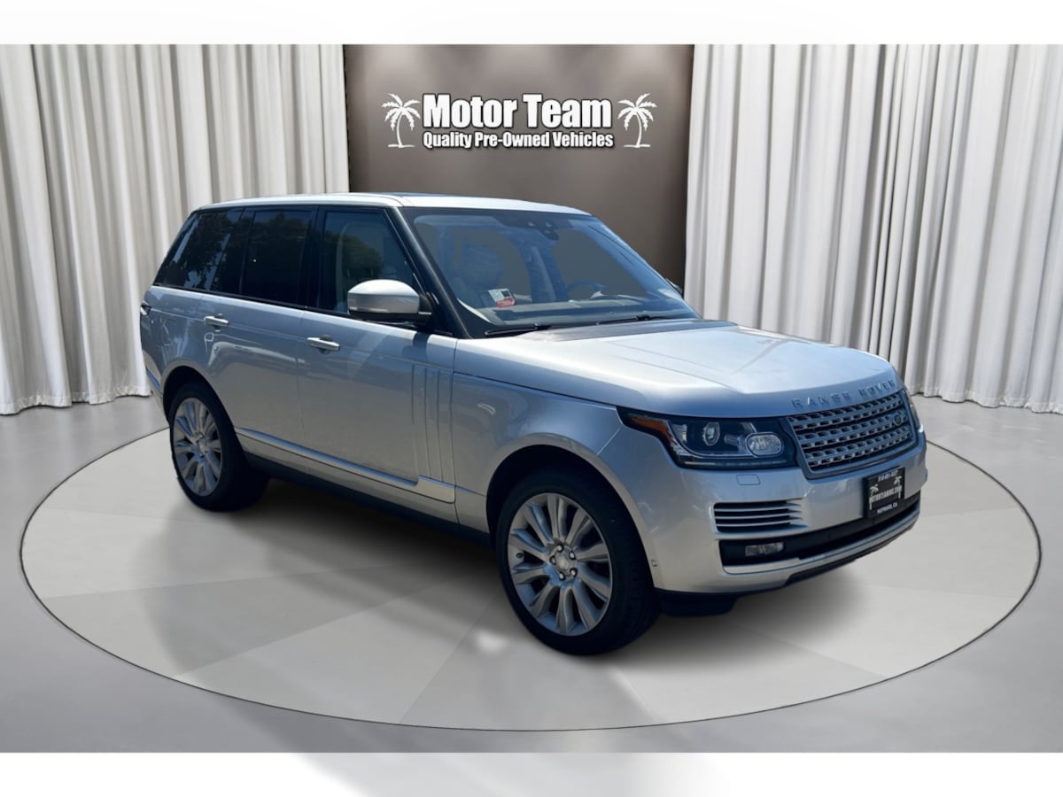 2017 Land Rover Range Rover Super Charged