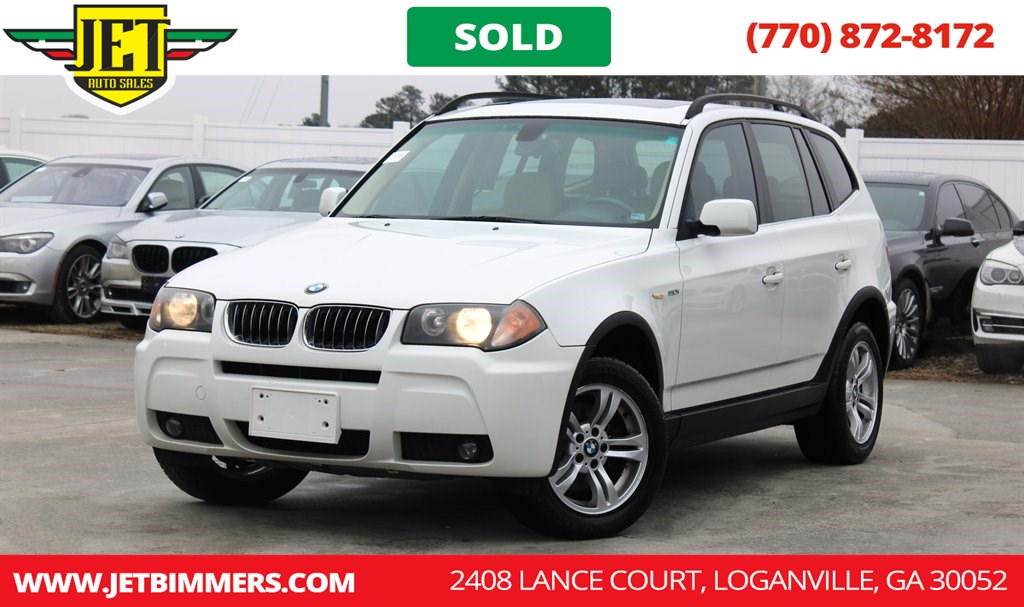 Sold 2006 BMW X3 3.0i in Loganville