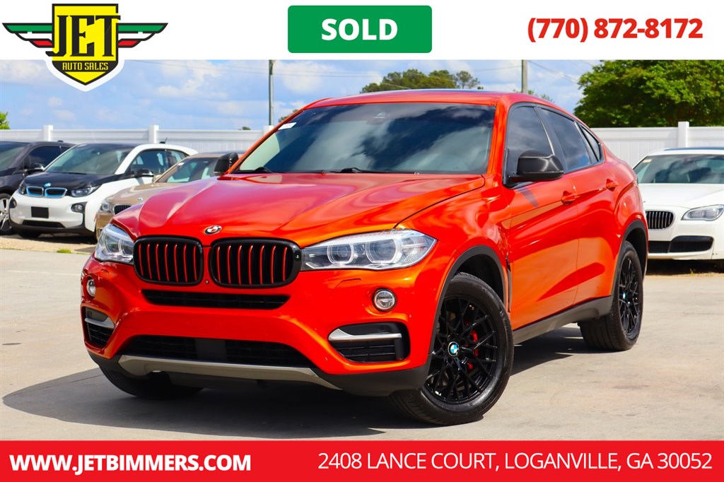 Sold 2016 BMW X6 xDrive50i in Loganville