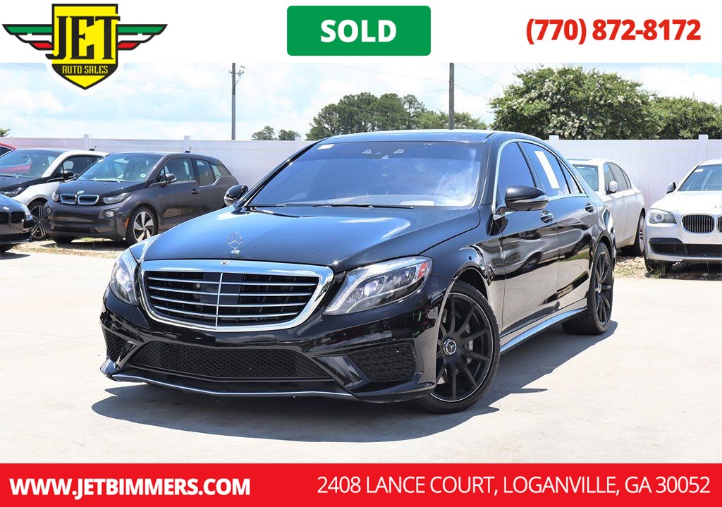 2015 Mercedes-Benz S 63 AMG 4MATIC Sedan