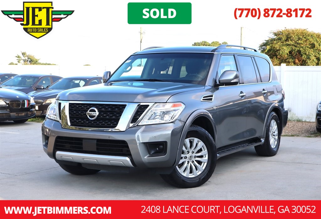 Sold 2017 Nissan Armada SV in Loganville
