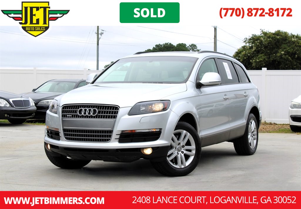 Q7 シルバー  M777 Sold 2007 Audi Q7 in Loganville