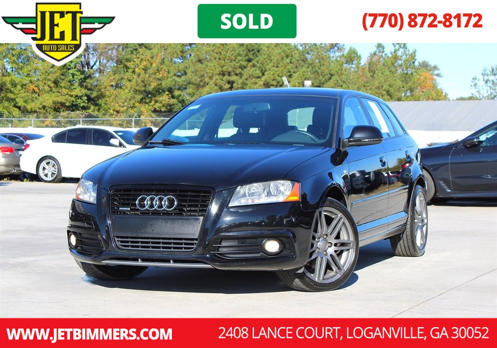 Brilliant Black 2009 Audi A3 2.0T quattro S-Line AWD Wagon Front-Wheel Drive Automatic