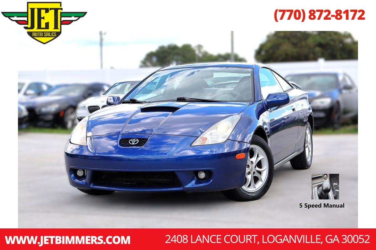 Spectra Blue Mica 2000 Toyota Celica Coupe Front-Wheel Drive Manual
