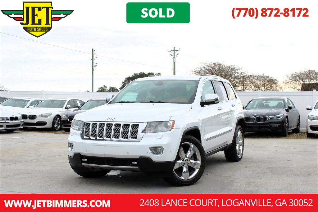 Sold 2013 Jeep Grand Cherokee Overland Summit in Loganville